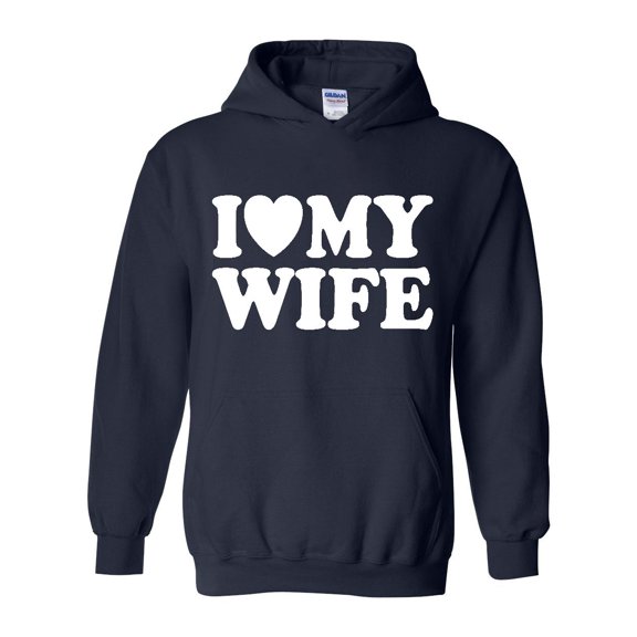Artix - Mens Plus Sweatshirts and Hoodies - I Love My Wife