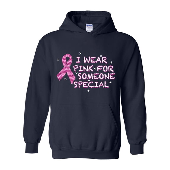 Artix - Mens Plus Sweatshirts and Hoodies - I Wear Pink for Someone Special
