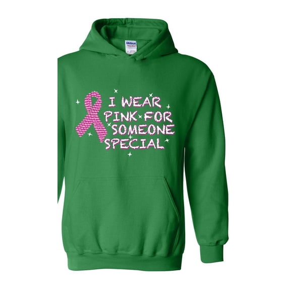 Artix - Mens Plus Sweatshirts and Hoodies - I Wear Pink for Someone Special