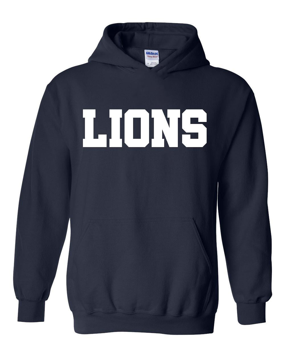 Artix - Mens Plus Sweatshirts and Hoodies - Lions - Walmart.com