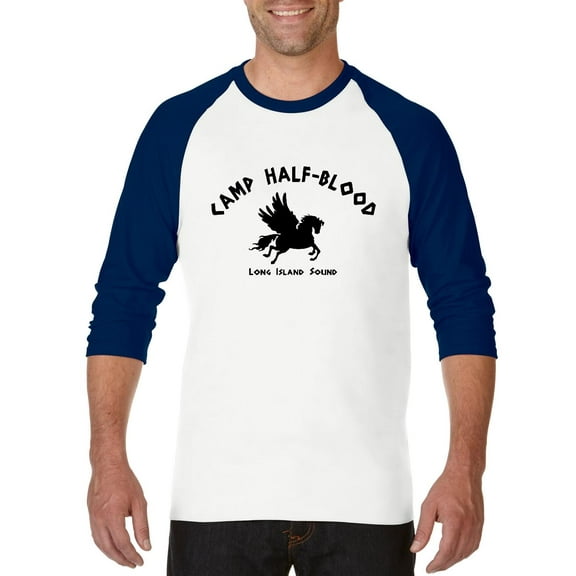 Artix - Mens Raglan Sleeve Baseball T-Shirts - Camp Half Blood Demigods