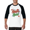 thumbnail image 1 of Artix - Mens Raglan Sleeve Baseball T-Shirts - Christmas Dear Santa, 1 of 5