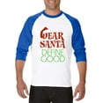 thumbnail image 1 of Artix - Mens Raglan Sleeve Baseball T-Shirts - Dear Santa, 1 of 5