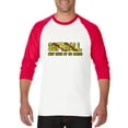 thumbnail image 1 of Artix - Mens Raglan Sleeve Baseball T-Shirts - Softball Play Hard or Go Home, 1 of 5