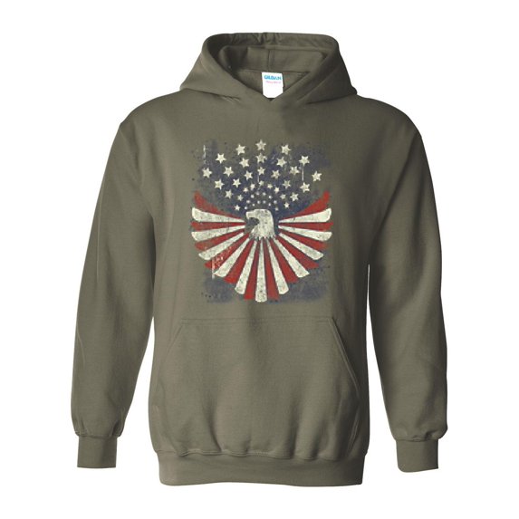 Artix - Mens Sweatshirts and Hoodies - American Flag 4th of July