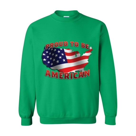 Artix - Mens Sweatshirts and Hoodies - American Proud To Be US Flag