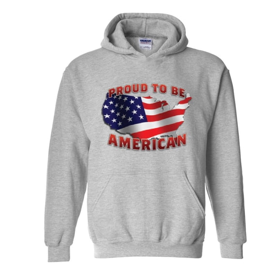 Artix - Mens Sweatshirts and Hoodies - American Proud To Be US Flag