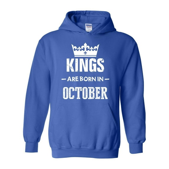Artix - Mens Sweatshirts and Hoodies - Birthday Gift Kings Are Born In October
