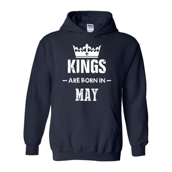 Artix - Mens Sweatshirts and Hoodies - Birthday Gift Kings are Born in May