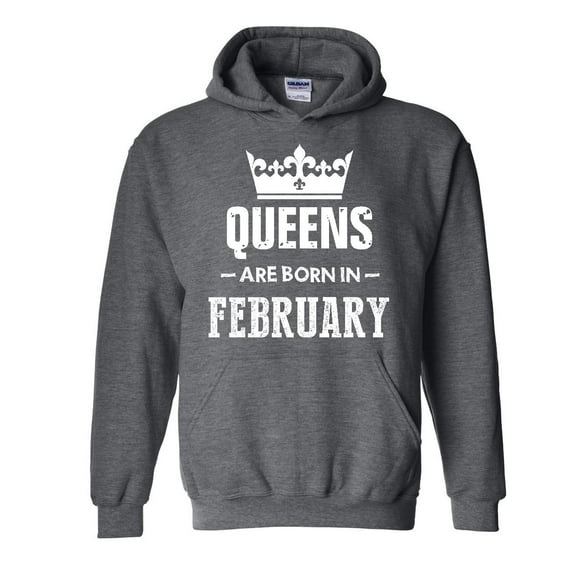 Artix - Mens Sweatshirts and Hoodies - Birthday Gift Queens Are Born in February