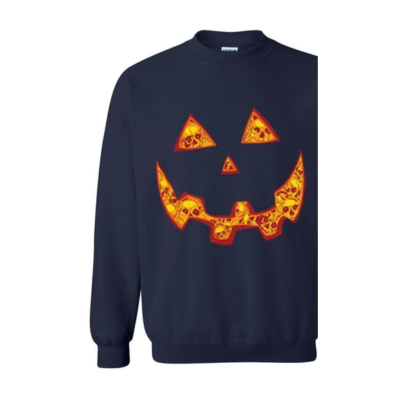 Artix - Mens Sweatshirts and Hoodies - Halloween Costume Pumpkin Face