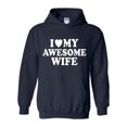 thumbnail image 1 of Artix - Mens Sweatshirts and Hoodies - I Love My Awesome Wife, 1 of 5