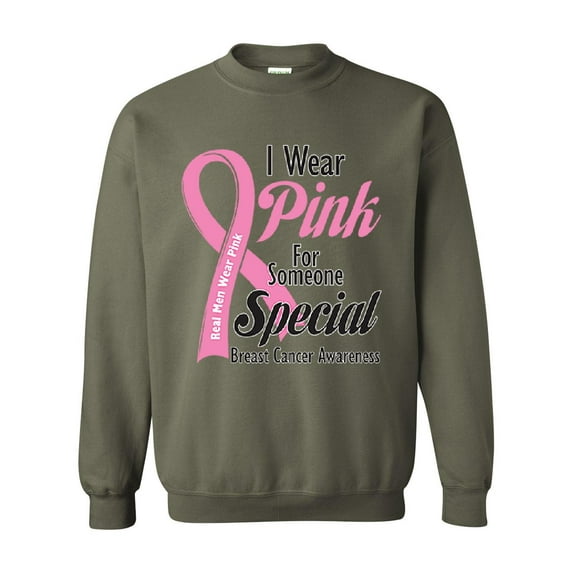 Artix - Mens Sweatshirts and Hoodies - I Wear Pink for Someone Special