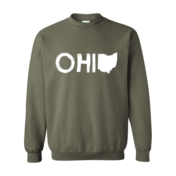 Artix - Mens Sweatshirts and Hoodies - Ohio Map