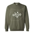 thumbnail image 1 of Artix - Mens Sweatshirts and Hoodies - Ohio Map, 1 of 5