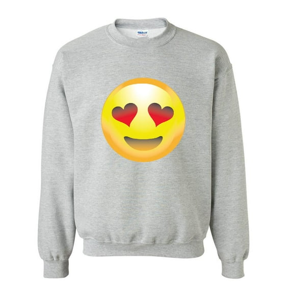 Artix - Mens Sweatshirts and Hoodies, up to Size 5XL - Emoji Smiling Face