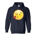 thumbnail image 1 of Artix - Mens Sweatshirts and Hoodies, up to Size 5XL - Emoji Winky Face, 1 of 5