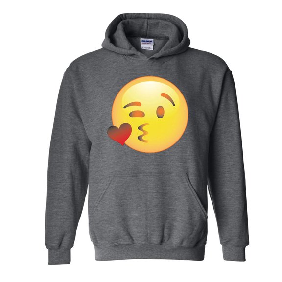 Artix - Mens Sweatshirts and Hoodies, up to Size 5XL - Emoji Winky Face