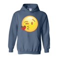 thumbnail image 1 of Artix - Mens Sweatshirts and Hoodies, up to Size 5XL - Emoji Winky Face, 1 of 5