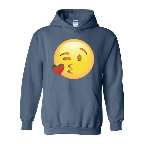 Artix - Mens Sweatshirts and Hoodies, up to Size 5XL - Emoji Winky Face