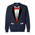 thumbnail image 1 of Artix - Mens Sweatshirts and Hoodies, up to Size 5XL - Tuxedo Prom Costume, 1 of 5