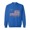 thumbnail image 1 of Artix - Plus Sweatshirts and Hoodies - American Flag USA in Gold, 1 of 5