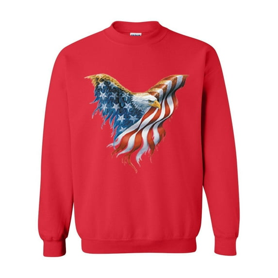 Artix - Women Sweatshirts and Hoodies - American Flag Eagle USA