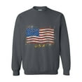 thumbnail image 1 of Artix - Women Sweatshirts and Hoodies - American Flag USA in Gold, 1 of 5