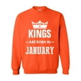 thumbnail image 1 of Artix - Women Sweatshirts and Hoodies - Birthday Gift Kings Are Born In January, 1 of 5