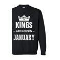 thumbnail image 1 of Artix - Women Sweatshirts and Hoodies - Birthday Gift Kings Are Born In January, 1 of 5