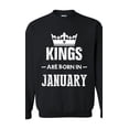 thumbnail image 1 of Artix - Women Sweatshirts and Hoodies - Birthday Gift Kings Are Born In January, 1 of 5