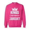 thumbnail image 1 of Artix - Women Sweatshirts and Hoodies - Birthday Gift Kings Are Born In January, 1 of 5