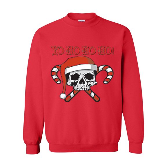 Artix - Women Sweatshirts and Hoodies - Christmas T-Shirt Yo Ho Ho Ho! Xmas Ugly Sweater