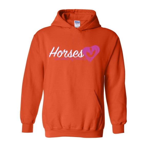 Artix - Women Sweatshirts and Hoodies - Horses Where My Heart Is