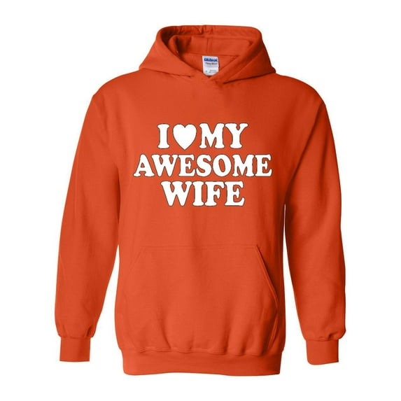 Artix - Women Sweatshirts and Hoodies - I Love My Awesome Wife