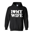 thumbnail image 1 of Artix - Women Sweatshirts and Hoodies - I Love My Wife, 1 of 5