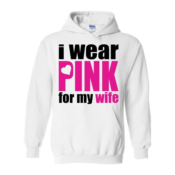 Artix - Women Sweatshirts and Hoodies - I Wear Pink For My Wife
