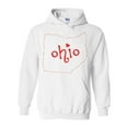 thumbnail image 1 of Artix - Women Sweatshirts and Hoodies - Ohio Map, 1 of 5