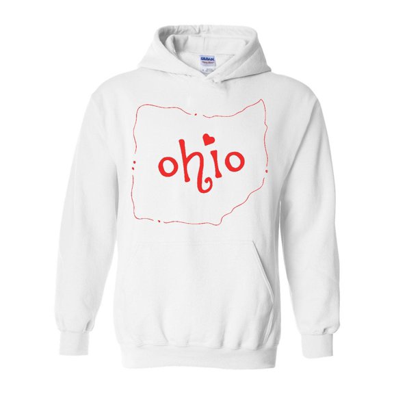 Artix - Women Sweatshirts and Hoodies - Ohio Map