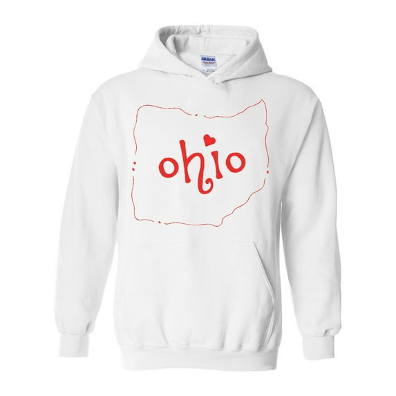 Artix - Women Sweatshirts and Hoodies - Ohio Map
