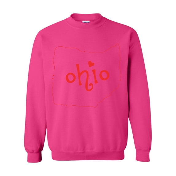 Artix - Women Sweatshirts and Hoodies - Ohio Map
