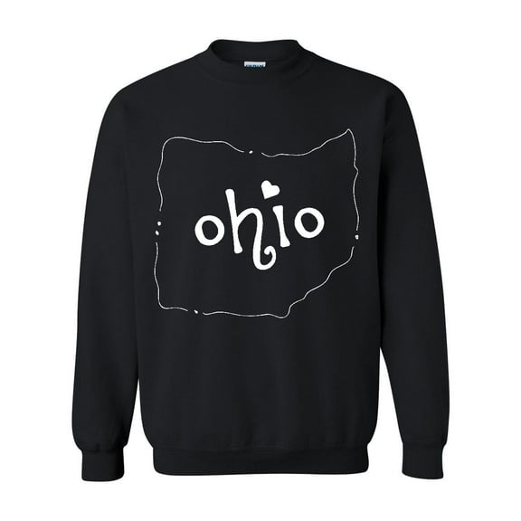 Artix - Women Sweatshirts and Hoodies - Ohio Map