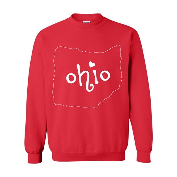 Artix - Women Sweatshirts and Hoodies - Ohio Map