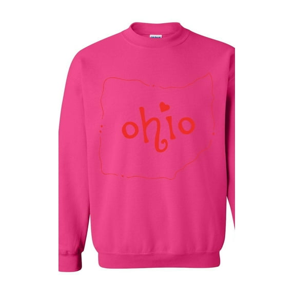 Artix - Women Sweatshirts and Hoodies - Ohio Map