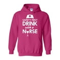 thumbnail image 1 of Artix - Women Sweatshirts and Hoodies - Safety First With A Nurse, 1 of 5