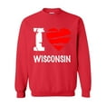 thumbnail image 1 of Artix - Women Sweatshirts and Hoodies - Wisconsin, 1 of 5