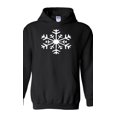 thumbnail image 1 of Artix - Women Sweatshirts and Hoodies, up to Size 5XL - Christmas Snowflake, 1 of 5