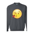 thumbnail image 1 of Artix - Women Sweatshirts and Hoodies, up to Size 5XL - Emoji Winky Face, 1 of 4