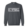 thumbnail image 1 of Artix - Women Sweatshirts and Hoodies, up to Size 5XL - Softball with Ball, 1 of 5