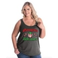 thumbnail image 1 of Artix - Women's Plus Size Tank Top - Christmas Wrapper, 1 of 3